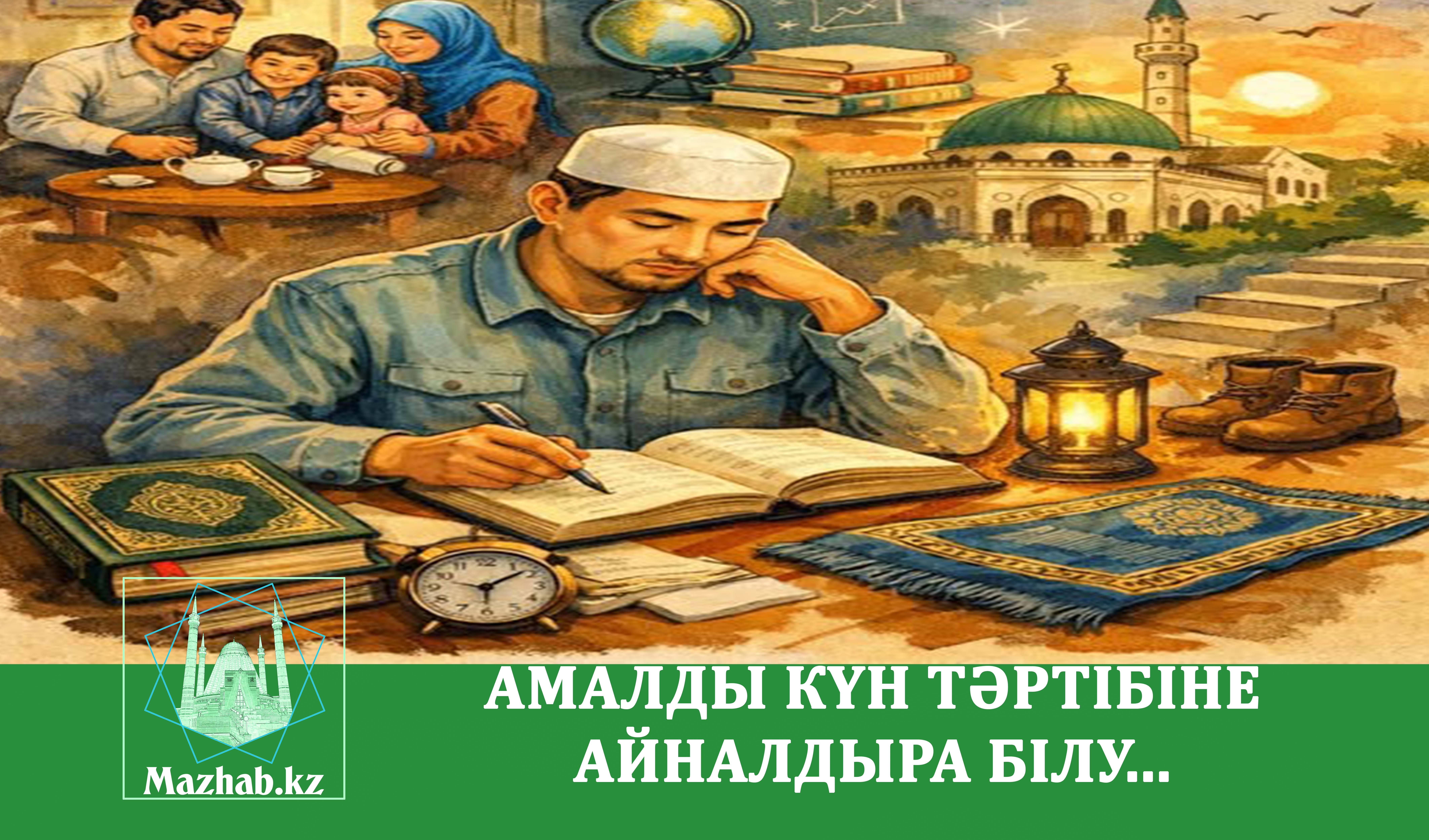АМАЛДЫ КҮН ТӘРТІБІНЕ АЙНАЛДЫРА БІЛУ...