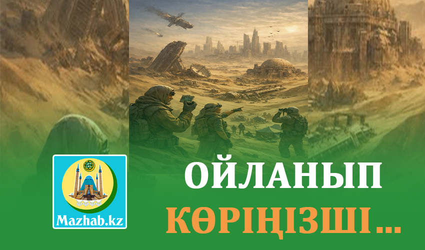 ОЙЛАНЫП КӨРІҢІЗШІ…