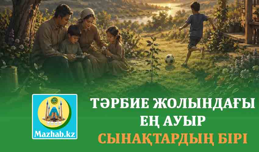 ТӘРБИЕ ЖОЛЫНДАҒЫ ЕҢ АУЫР СЫНАҚТАРДЫҢ БІРІ