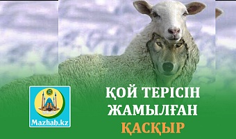 ҚОЙ ТЕРІСІН ЖАМЫЛҒАН ҚАСҚЫР