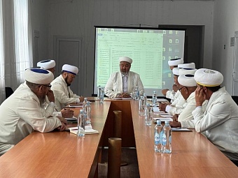 ОБЛЫСТЫҢ БАС ИМАМЫ ШАРБАҚТЫ АУДАНЫНДА