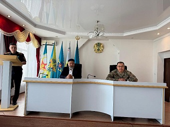 БАС ИМАМ ОБЛЫСТЫҚ ҚОРҒАНЫС ІСТЕРІ ДЕПАРТАМЕНТІ ҰЖЫМЫМЕН КЕЗДЕСТІ