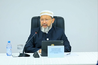 БАС МҮФТИ ПАВЛОДАРДА МЕДРЕСЕ КОЛЛЕДЖ ШӘКІРТТЕРІНЕ ДӘРІС ОҚЫДЫ