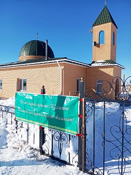  ҚАСИЕТТІ АЙДЫ «ҚАРАТАЙ» МЕШІТІ ҚАРҚЫНДЫ ДАЙЫНДЫҚПЕН ҚАРСЫ АЛДЫ