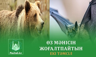 ӨЗ МӘНІСІН ЖОҒАЛТПАЙТЫН ЕКІ ТӘМСІЛ