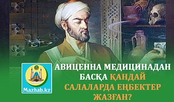АВИЦЕННА МЕДИЦИНАДАН БАСҚА ҚАНДАЙ САЛАЛАРДА ЕҢБЕКТЕР ЖАЗҒАН?